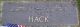 Grabstein des Hack Familiengrabs